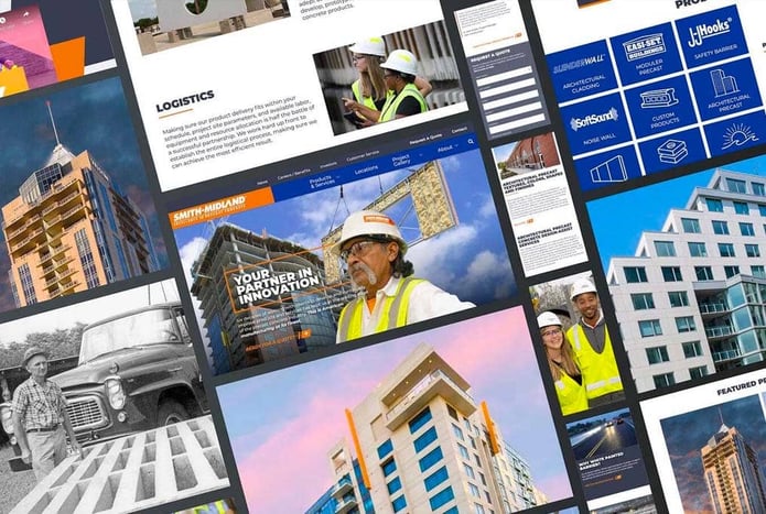 Smith-Midland website designs